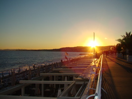 2010 09-Beach Sunset Nice France